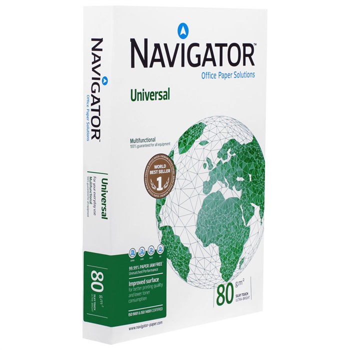 Navigator A4 Fotokopi Kağıdı 80 gr 1 Koli - 5 Paket