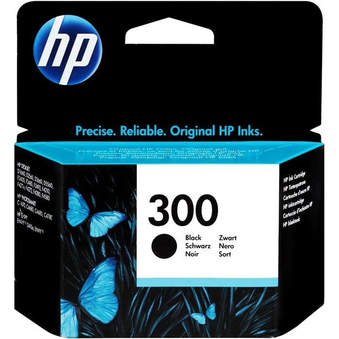 HP 300 Siyah (Black) Kartuş CC640EE