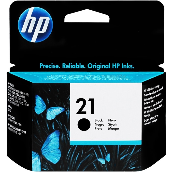 HP 21 Siyah (Black) Kartuş C9351AE