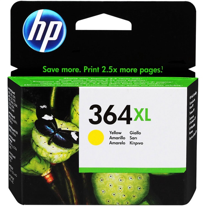 HP 364XL Sarı (Yellow) Kartuş CB325EE