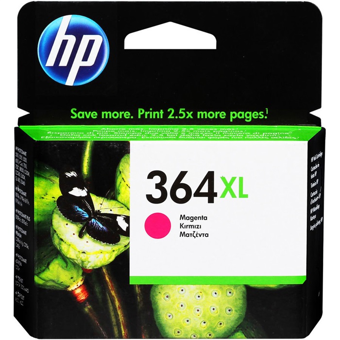 HP 364XL Kırmızı (Magenta) Kartuş CB324EE