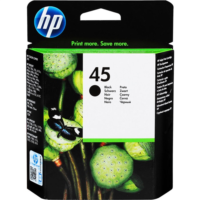 HP 45 Siyah (Black) Kartuş 51645AE