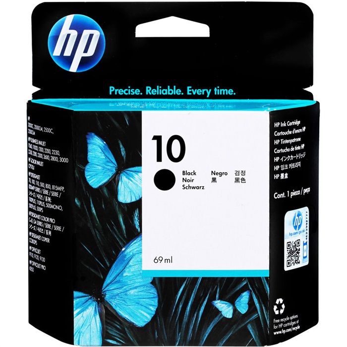 HP 10 Siyah (Black) Kartuş C4844A