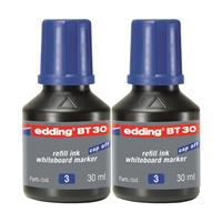 Edding BT 30 Tahta Kalemi Mürekkebi 30 ml 2 Adet - Mavi