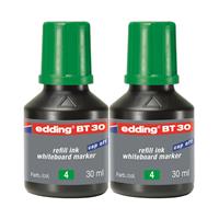 Edding BT 30 Tahta Kalemi Mürekkebi 30 ml 2 Adet - Yeşil