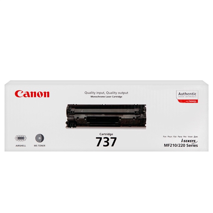 Canon CRG-737 Siyah Toner