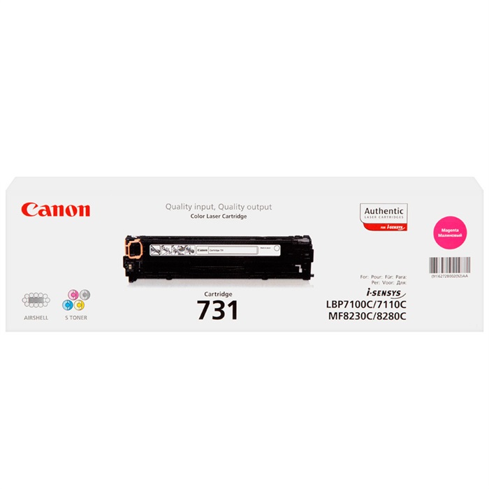 Canon CRG-731M Kırmızı Lazer Toner