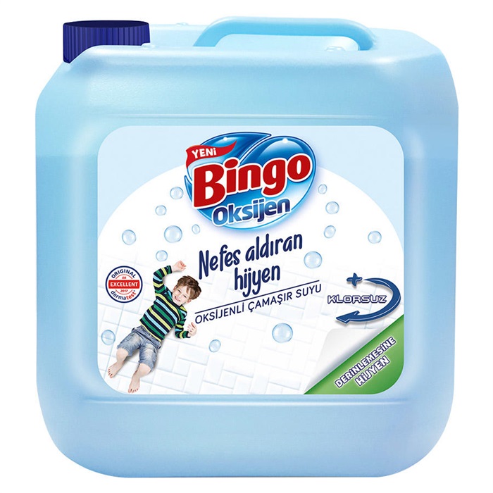 Bingo Oksijen Çamaşır Suyu Okaliptüs 3240 ml