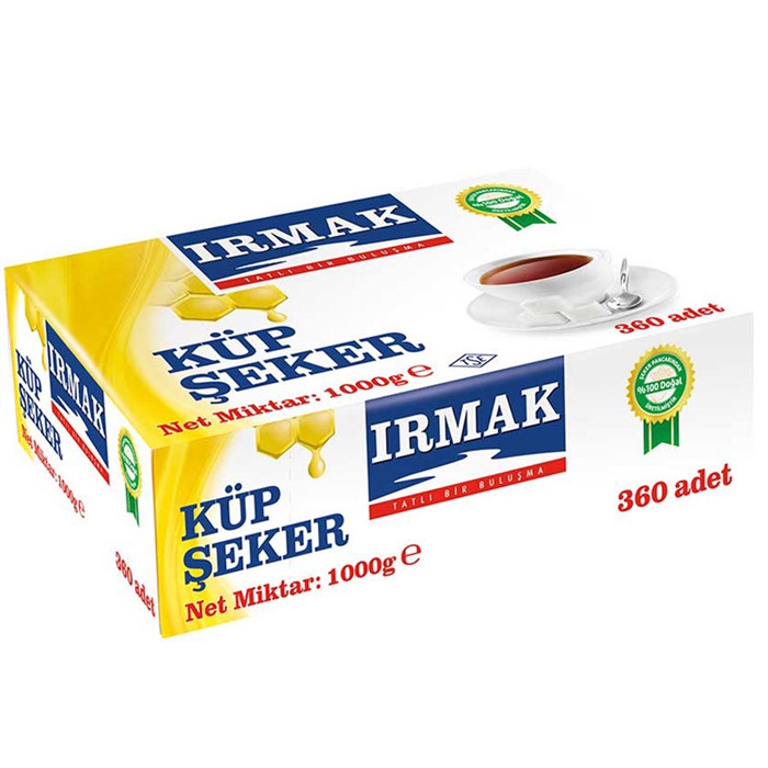 Irmak Küp Şeker 1 kg 360'lı Paket