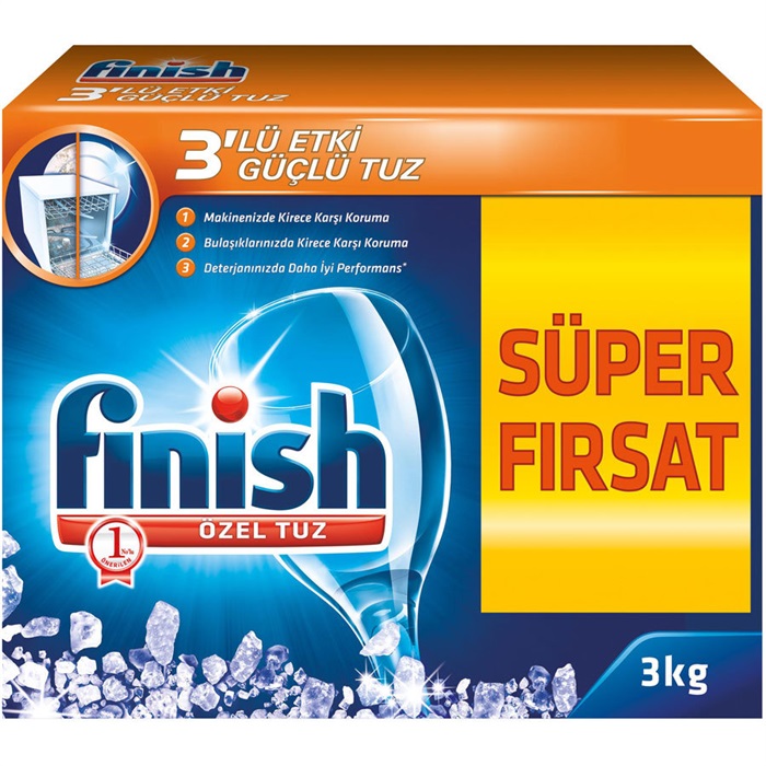 Finish Bulaşık Makinesi Tuzu 3 kg