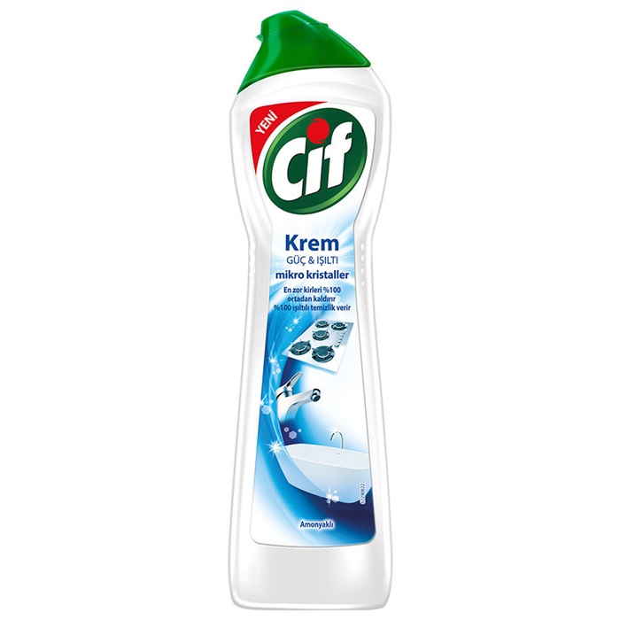 Cif Krem Amonyaklı Yüzey Temizleyicisi 500 ml