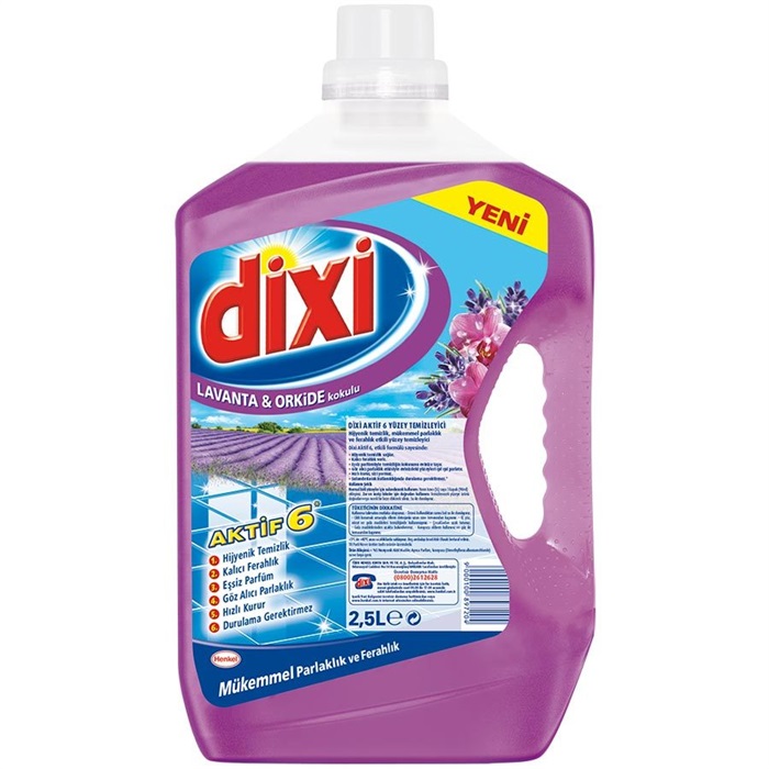 Dixi Yüzey Temizleyici Lavanta Kokulu 2500 ml