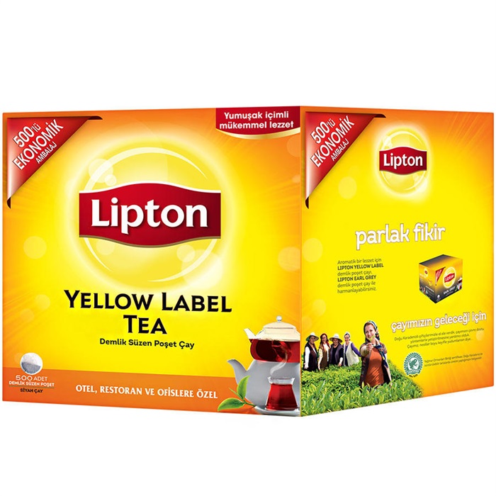 Lipton Demlik Poşet Çay Yellow Label 500'lü