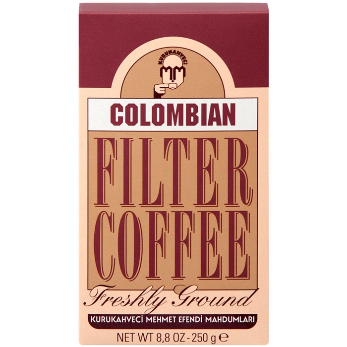 Mehmet Efendi Colombian Filtre Kahve 250 gr