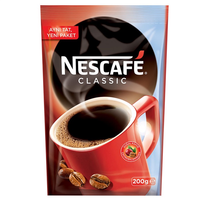 Nescafe Classic Kahve Ekonomik Paket 200 gr