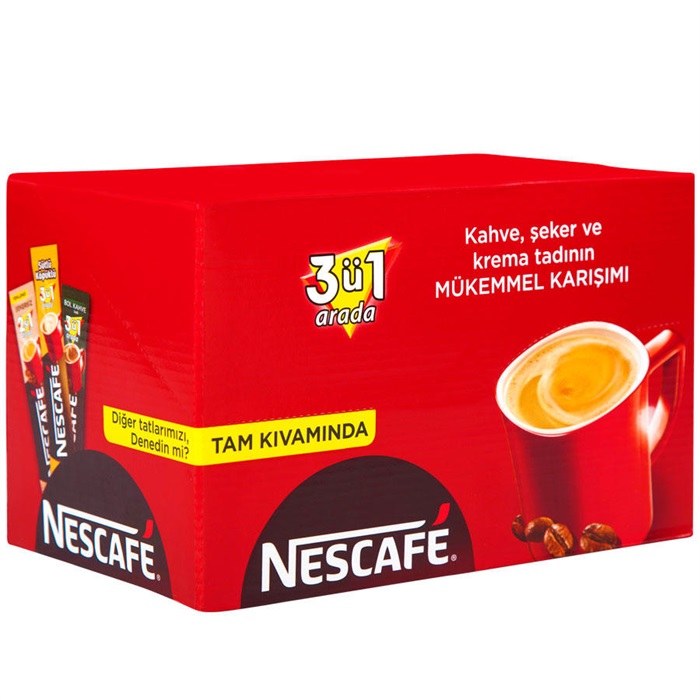 Nescafe 3'ü 1 Arada Kahve 17,5 gr 72'li Paket