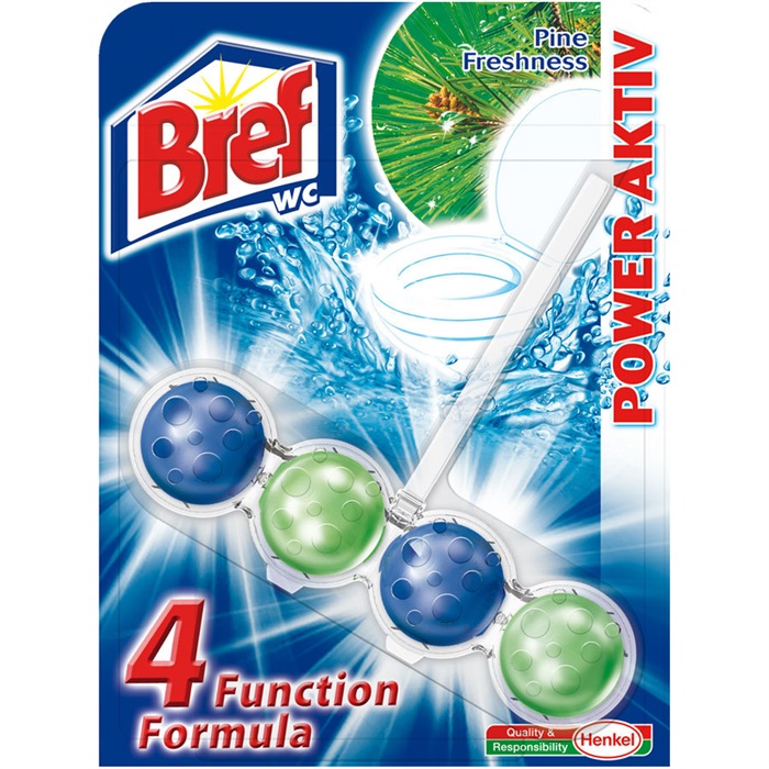 Bref Power Aktiv Katı Klozet Blok Çam 50 gr