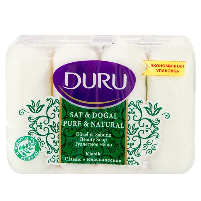 Duru Güzellik Sabunu Saf&doğal Klasik 4X70 G