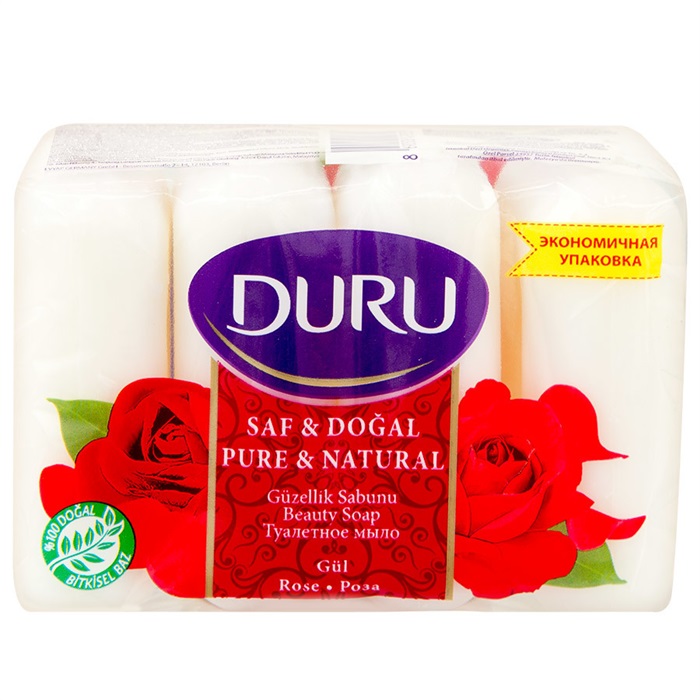 Duru Güzellik Sabunu Saf&doğal Gül 4X70 G