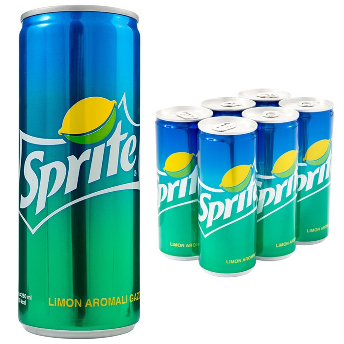 Sprite 250 ml 6'lı Paket