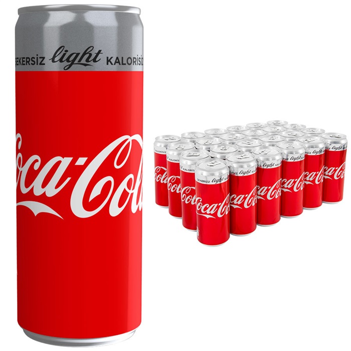 Coca-Cola Light 330 ml 24'lü Paket